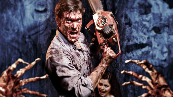 Bruce Campbell dans la série TV Evil Dead