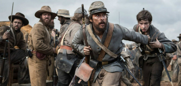 Première image de Matthew McConaughey en soldat barbu