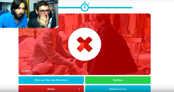 Deux Vodkastos testent leurs limites au MovieQuiz en vidéo